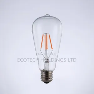 Unique Red Filament Bulb Jk9yg