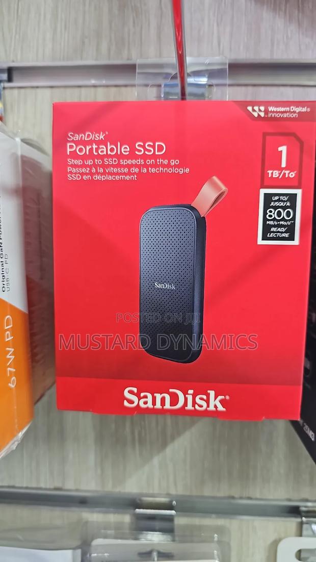 Sandisk Portable SSD 1tb With- 800mb/S Speed