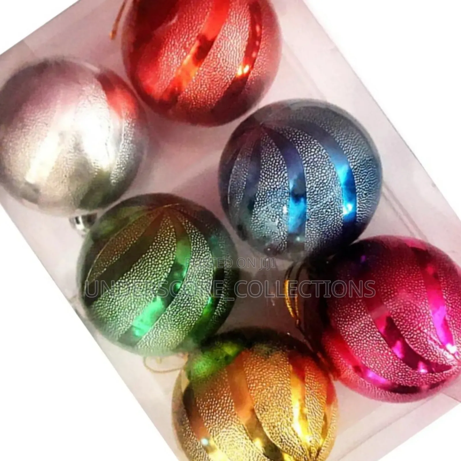 *Big Shiny Xmass Balls(6pcs)