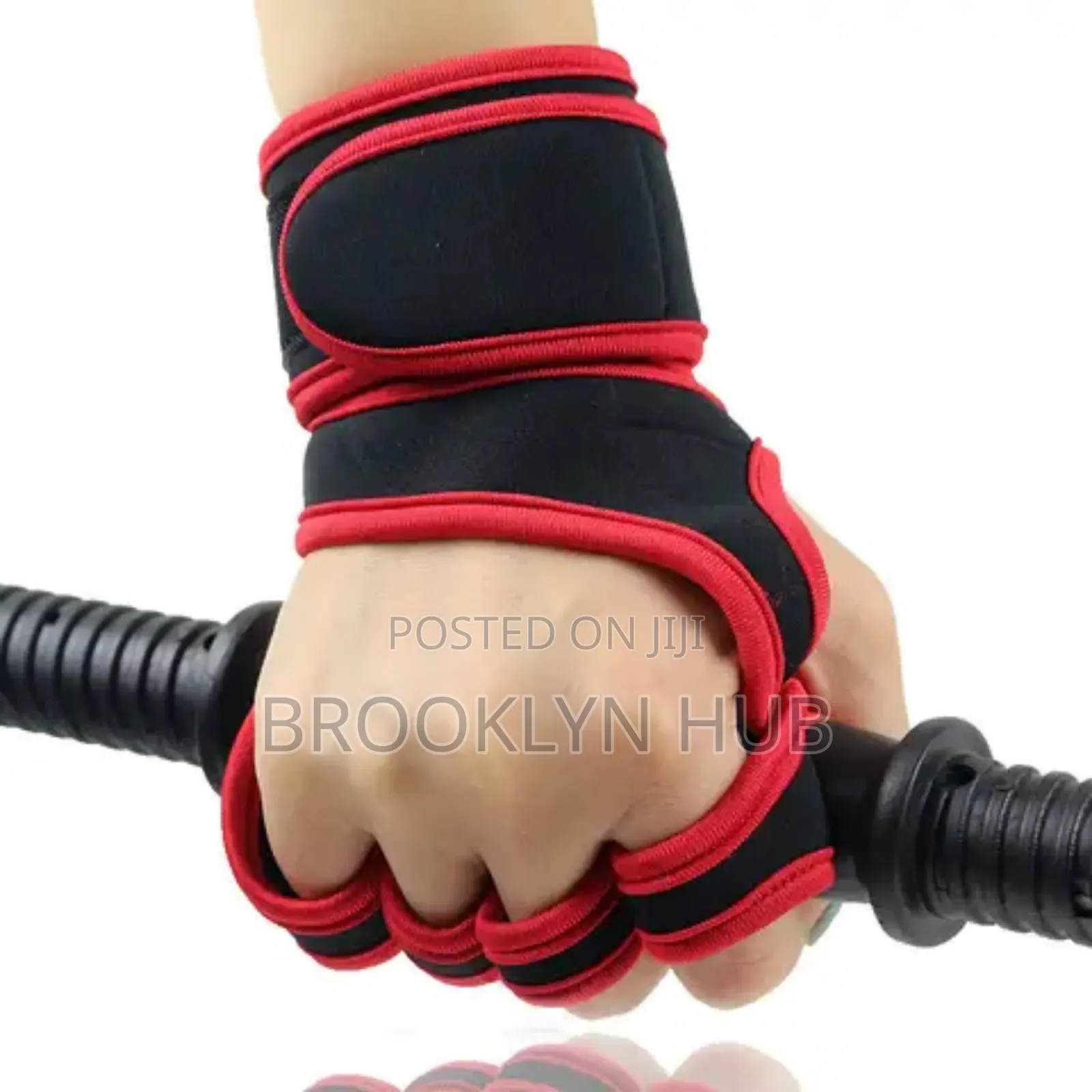 Gym Gloves* Fingerless Non-Slip Gym Gloves