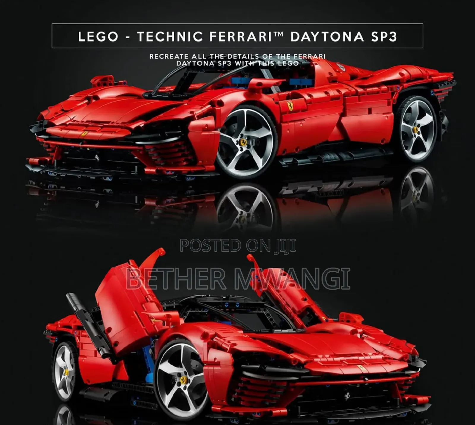 LEGO Technic Ferrari Daytona SP3 in Kenya