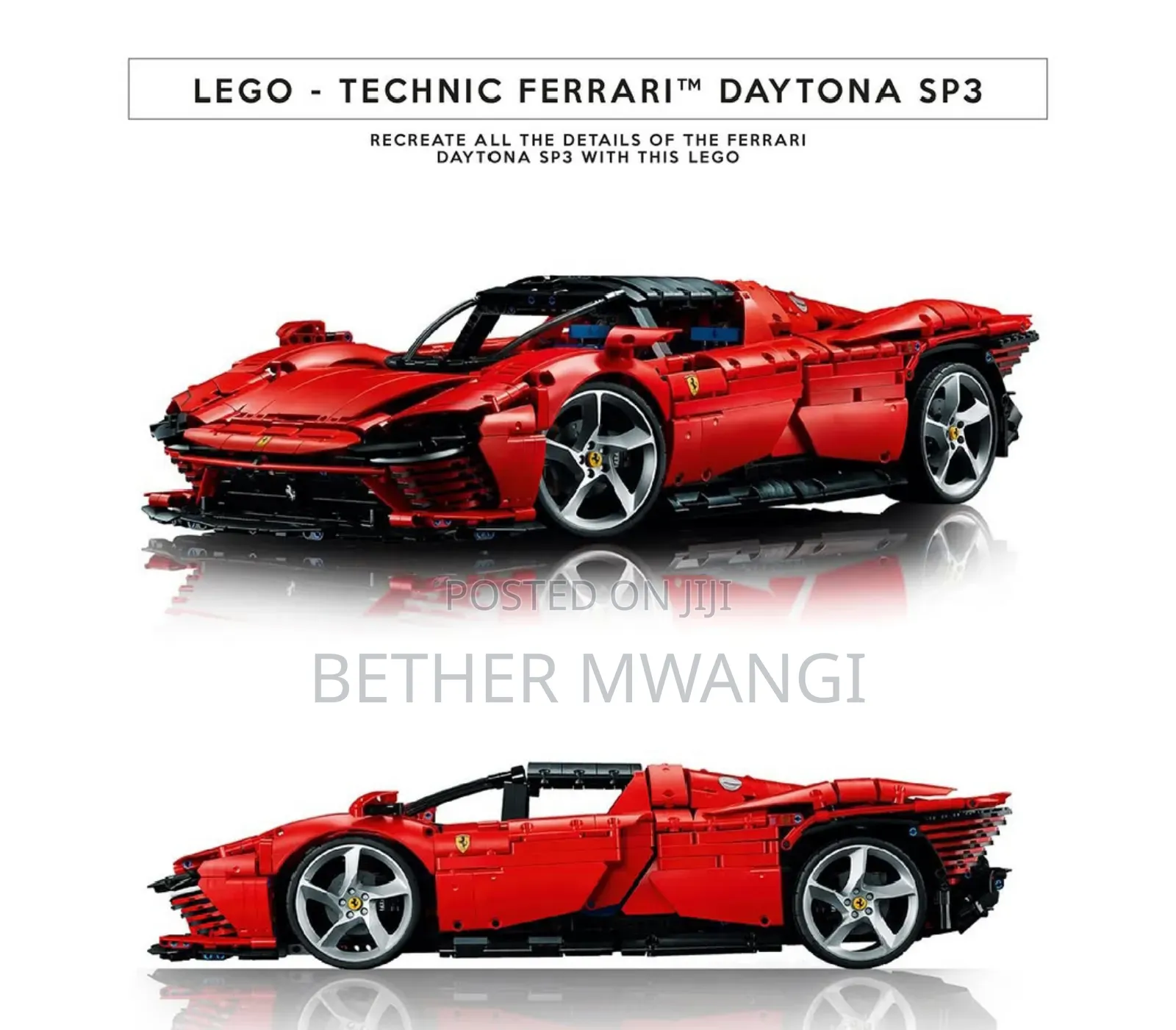 LEGO Technic Ferrari Daytona SP3 in Kenya