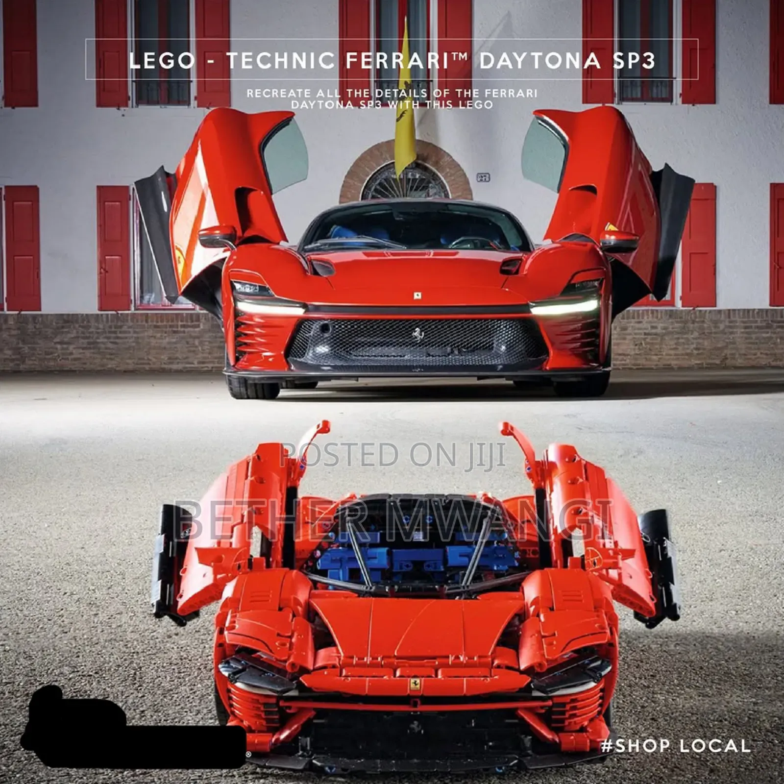 LEGO Technic Ferrari Daytona SP3 in Kenya