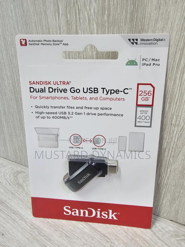 256gb Sandisk Dual Drive Usb Type-C ( 400mb/S) - main view