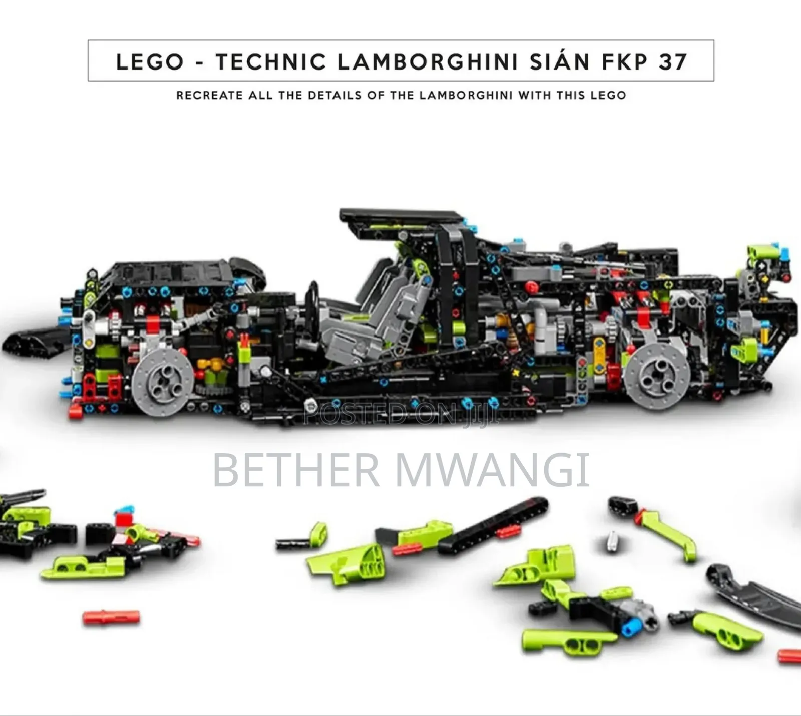 LEGO Technic Lamborghini Sian FKP 37 in Kenya