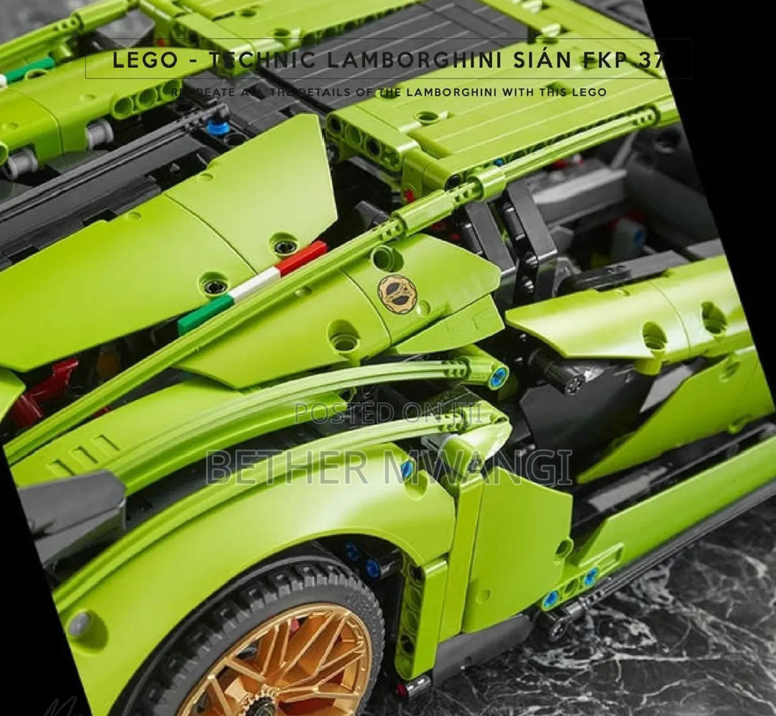 LEGO Technic Lamborghini Sian FKP 37 in Kenya