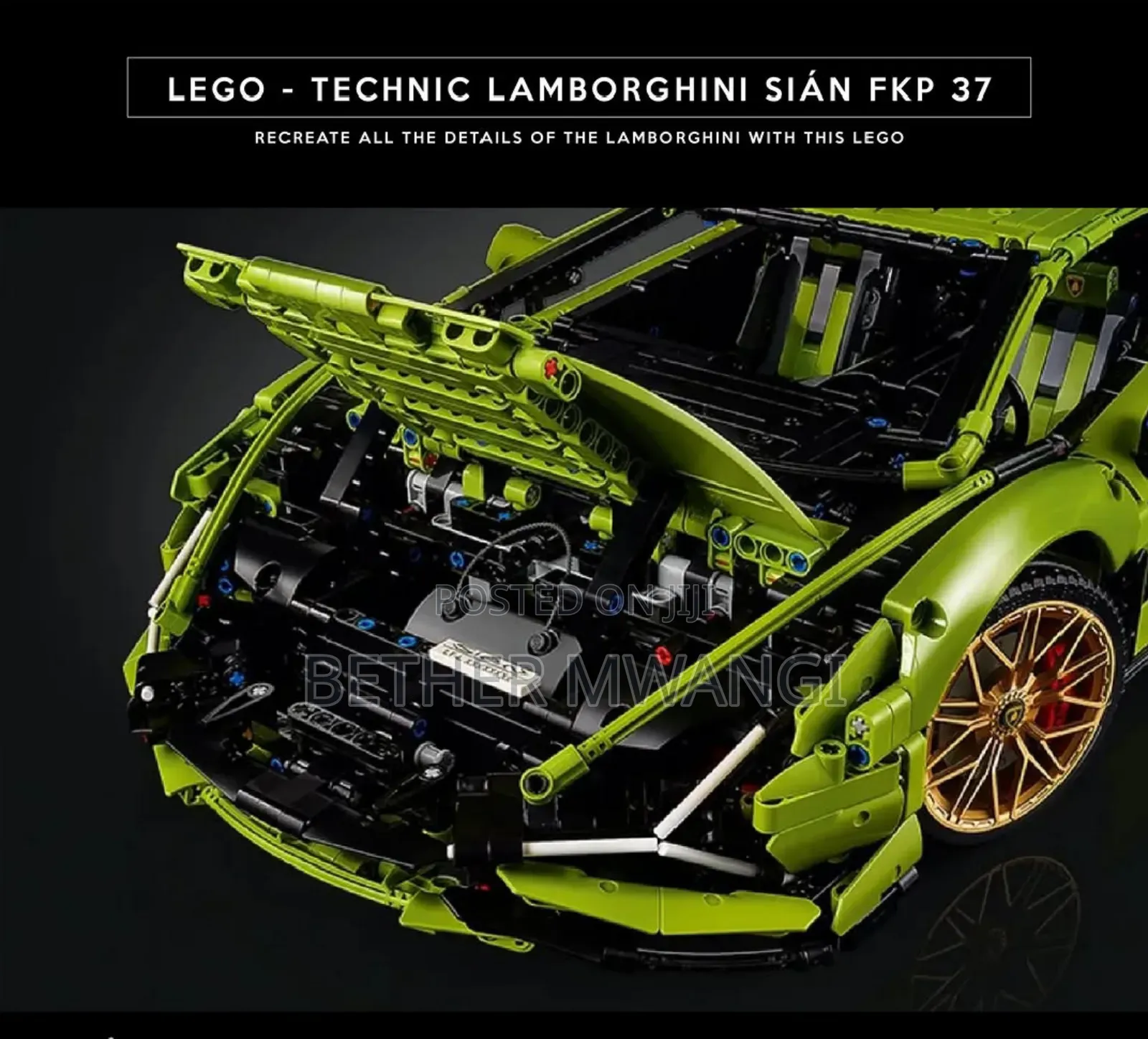 LEGO Technic Lamborghini Sian FKP 37 in Kenya
