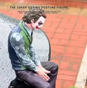 The Joker Sitting Posture Figure in Kenya