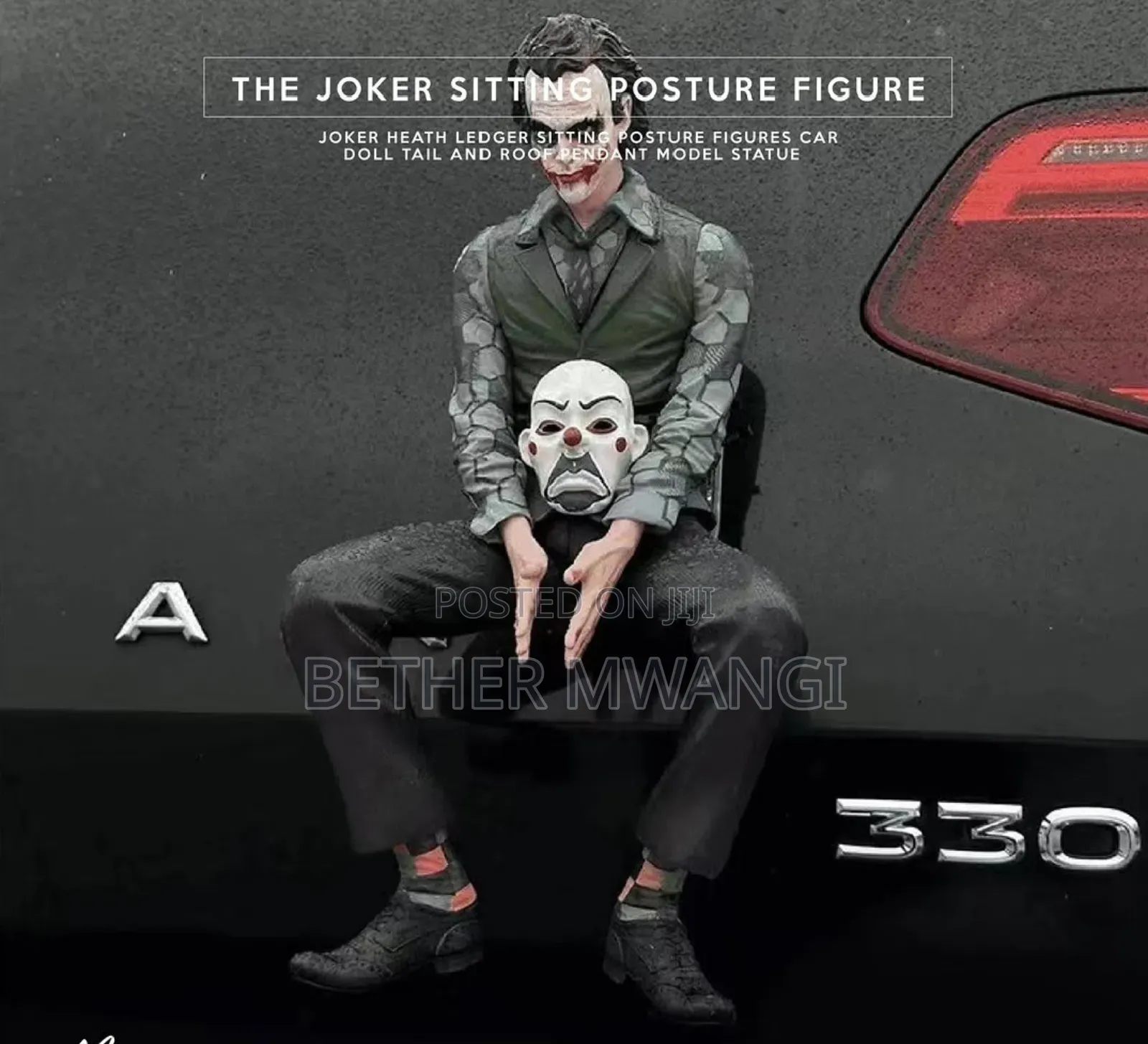 The Joker Sitting Posture Figure in Kenya