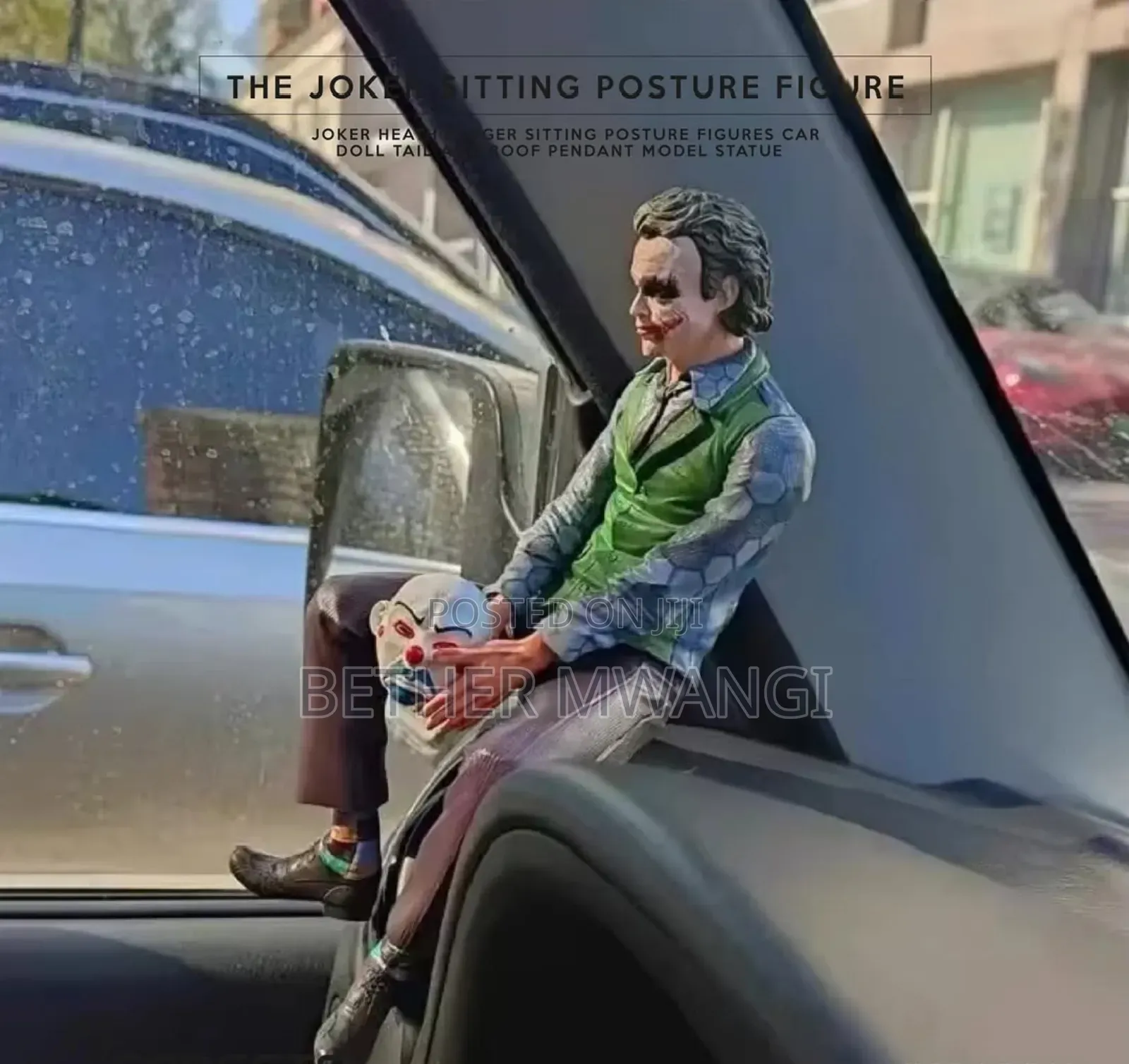 The Joker Sitting Posture Figure in Kenya