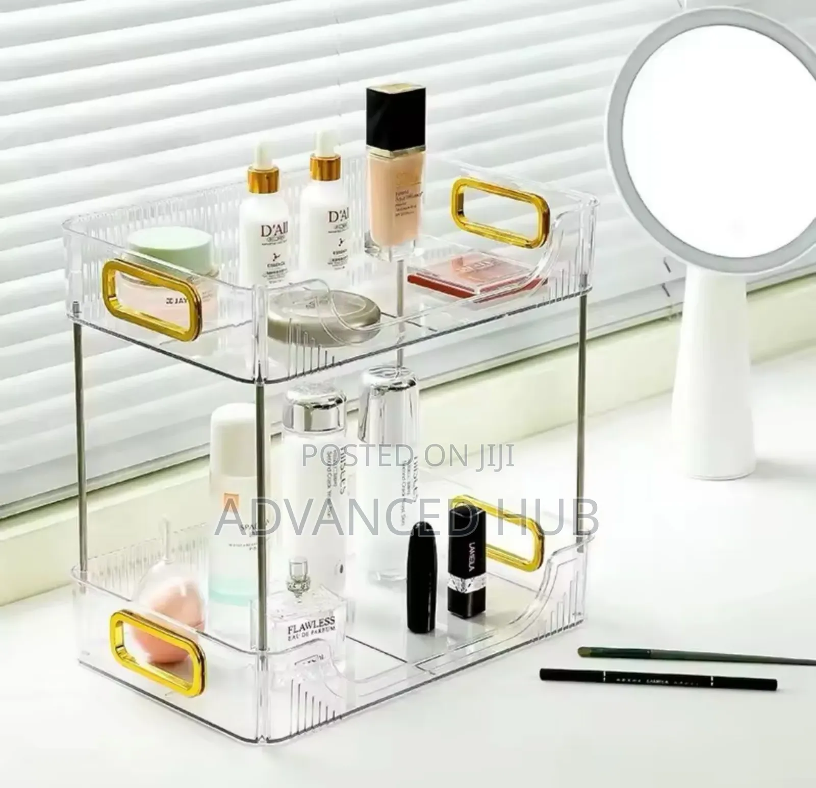 2layer Jewellery Organiser Cosmetic Vanity Tray