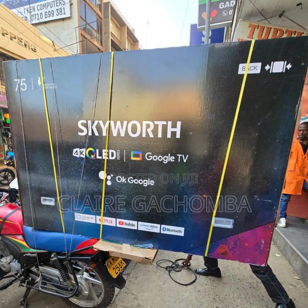 Skyworth 75" Inch UHD QLED Smart Google Android TV - main view