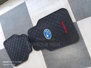 Premium 5-Piece Subaru Branded Rubber Floor Mats