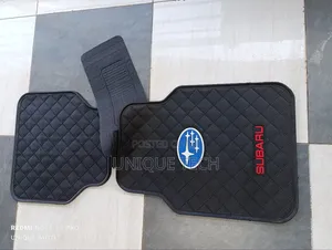 Durable 5-Piece Subaru Rubber Car Floor Mat Set