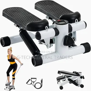 Improved Mini Stepper With Resistance Band