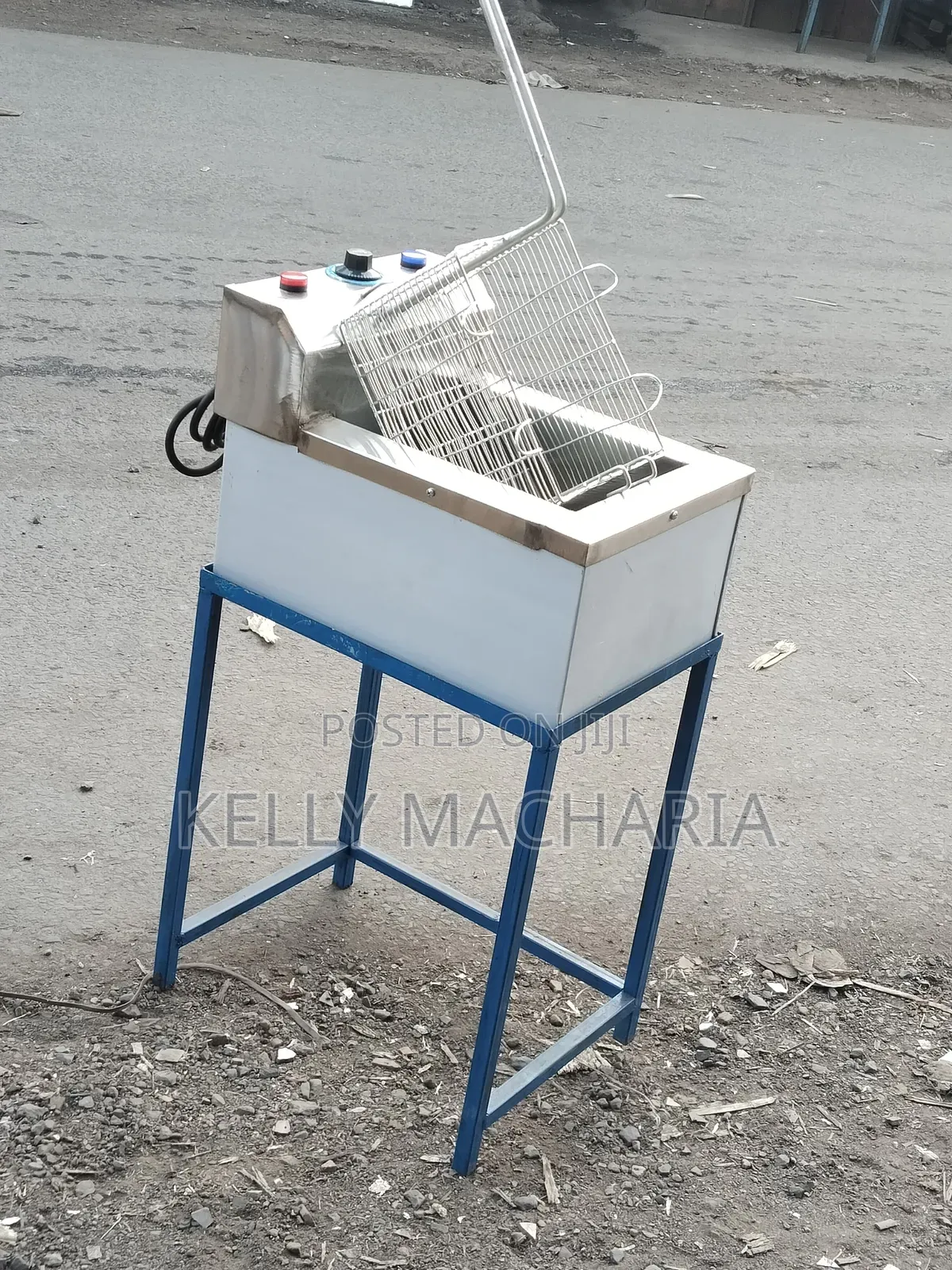 Single Chips Fryers Comm