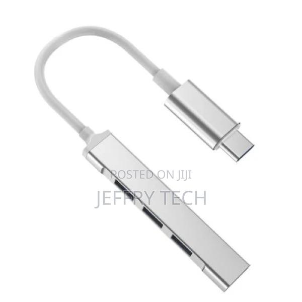 USB-C Type C to USB 3.0 4 Port Hub Splitter for PC Phone Not - thumbnail 2