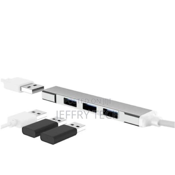 USB-C Type C to USB 3.0 4 Port Hub Splitter for PC Phone Not - thumbnail 3