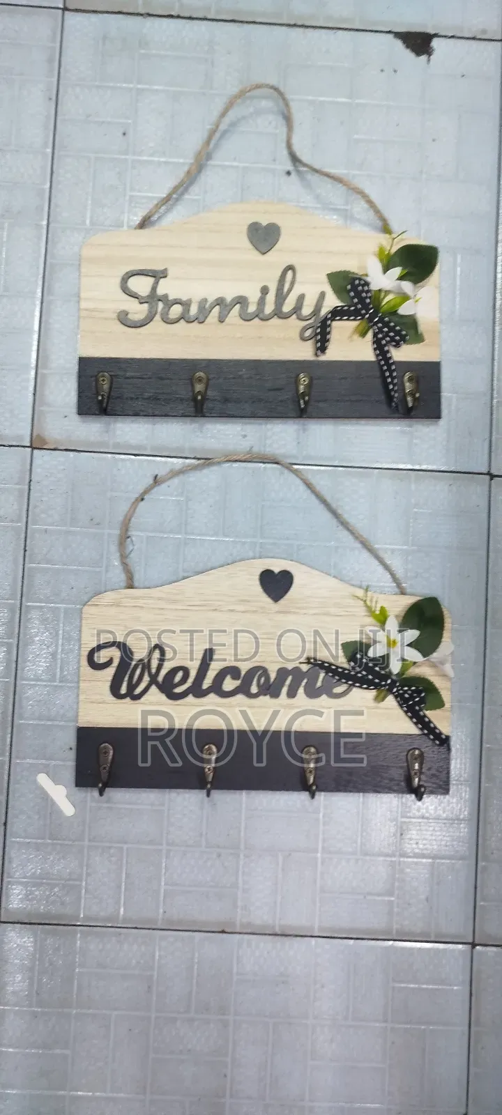 Wall Key Hanging Decor