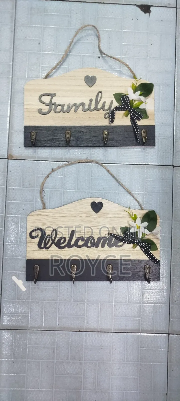 Wall Key Hanging Decor