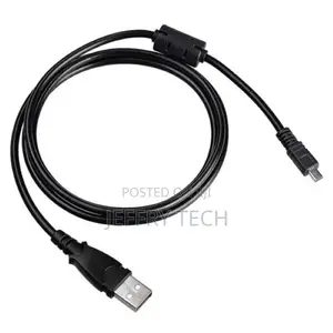 USB 2.0 a to 8-Pin Mini B Cable for Nikon Coolpix S620 (6ft)