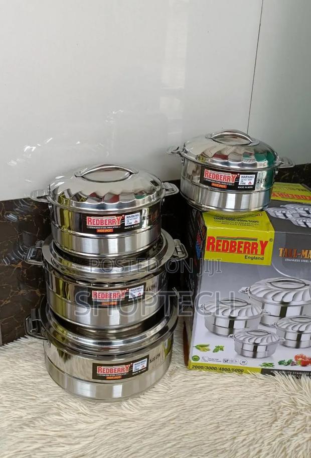 *Tall Maxx Stainless Steel Hotpots* - main view