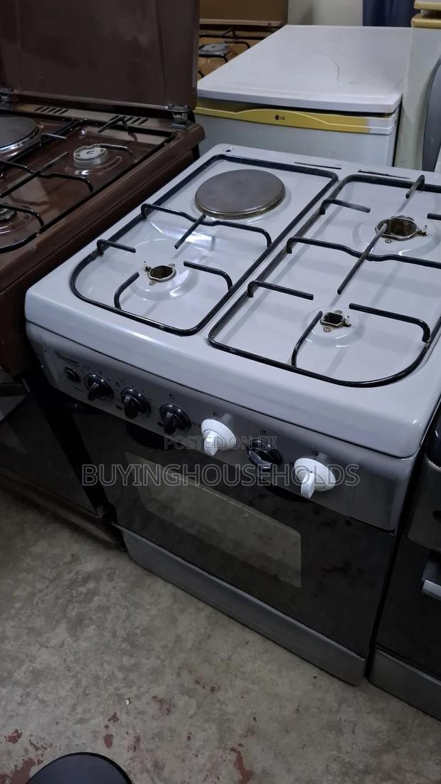 Ramtons 60x60 Cooker 3gas+1 Electric