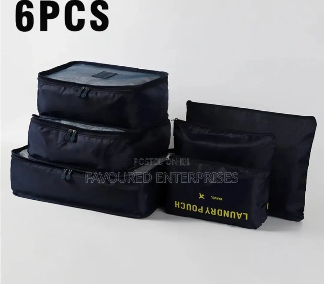 6pcs Kit Organizer Black