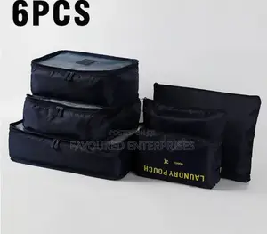 6pcs Kit Organizer Black