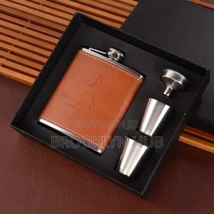 Hip Flask*Whiskey Bottle Set (200ml) - thumbnail 2