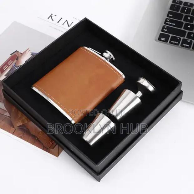 Hip Flask*Whiskey Bottle Set (200ml) - thumbnail 4