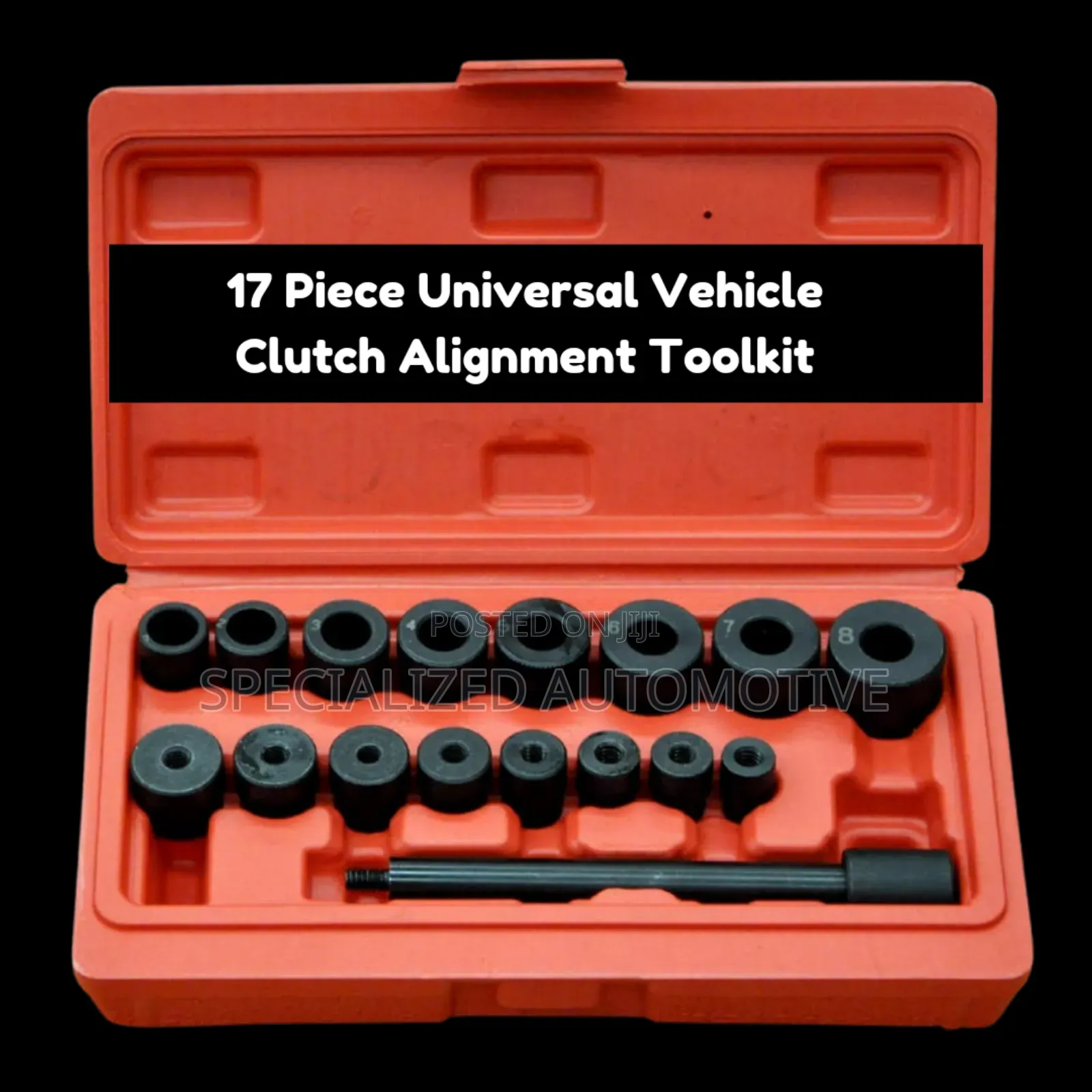 Universal Vehicle Gearbox Clutch Alignment Toolkit