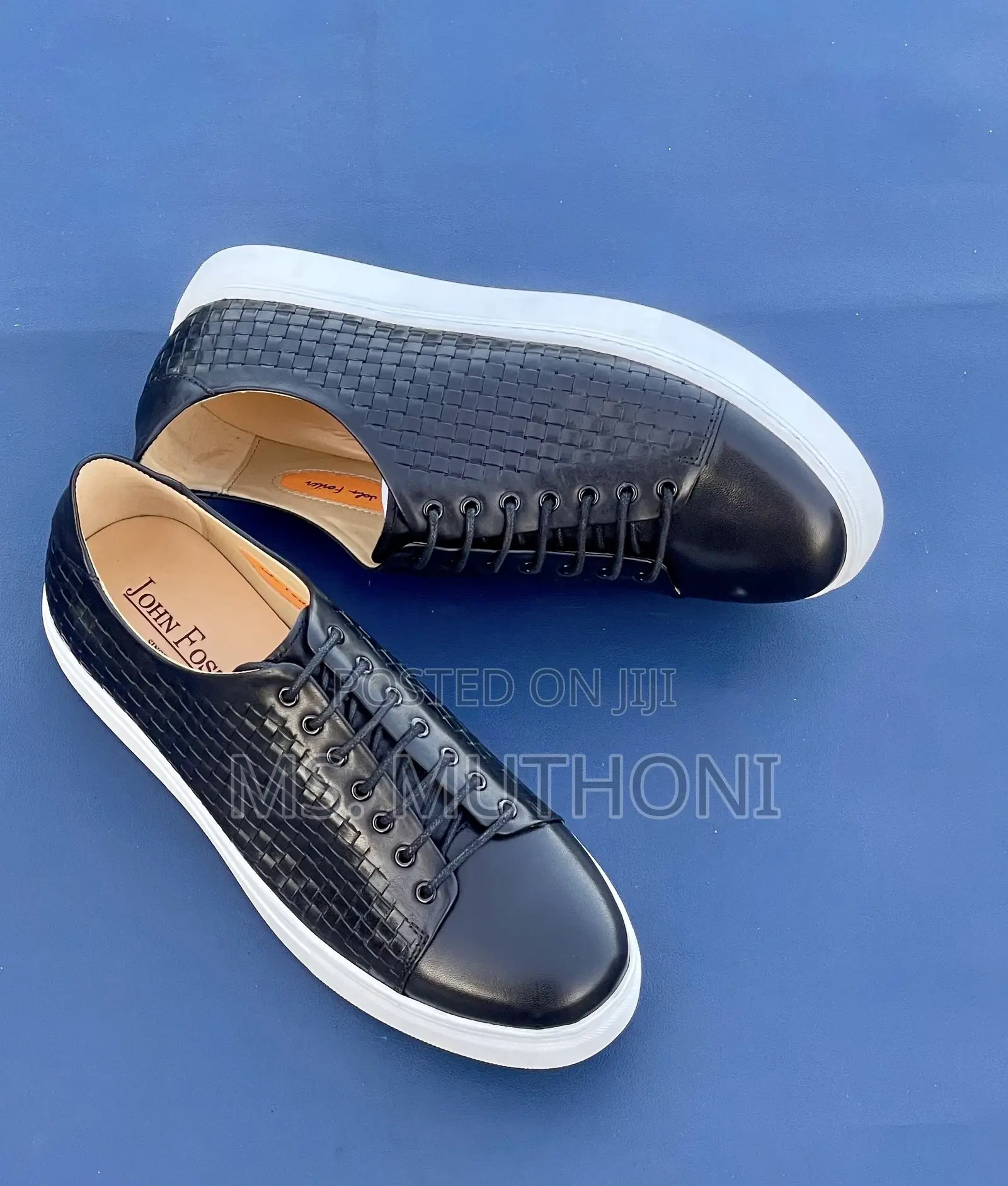 John Foster Leather , White Soles Casuals for Men 38-45