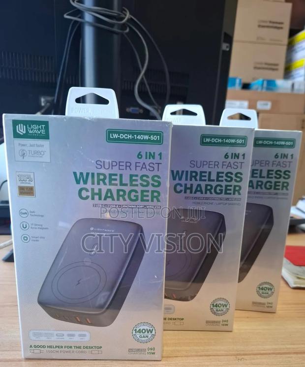 Lightwave 6 in 1 Super Fast Wireless Charger - thumbnail 2