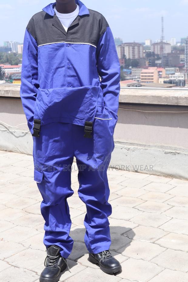 Overall Dungaree Blue Pants - thumbnail 3