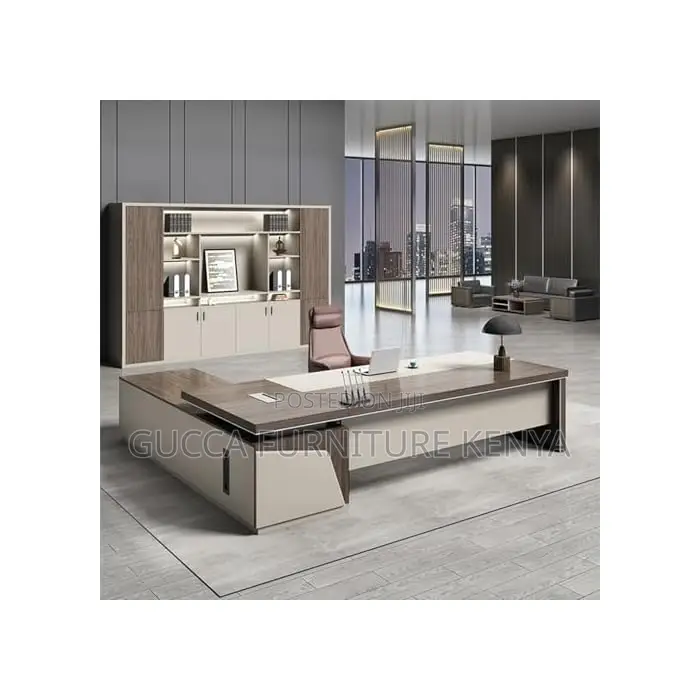Office Tables:1.6 Meters L Shaped Executive Computer Desk