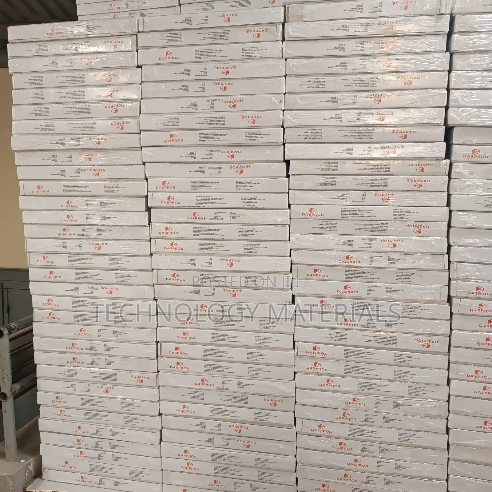 PVC Laminated Gypsum Ceiling Tile