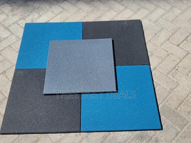 Durable Gym Rubber Mats 15mm - thumbnail 2