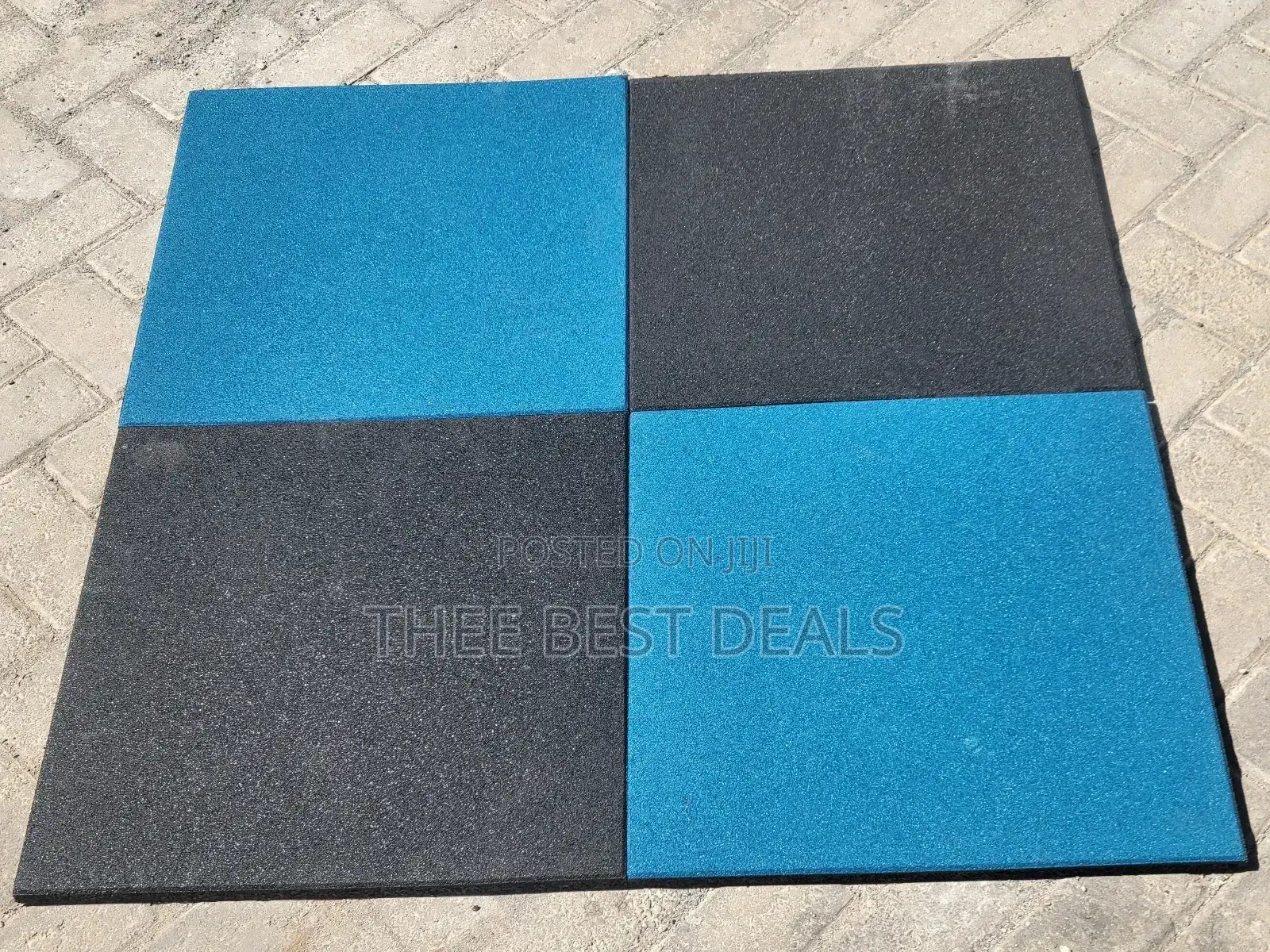 Heavy Duty Gym Rubber Flooring Tiles