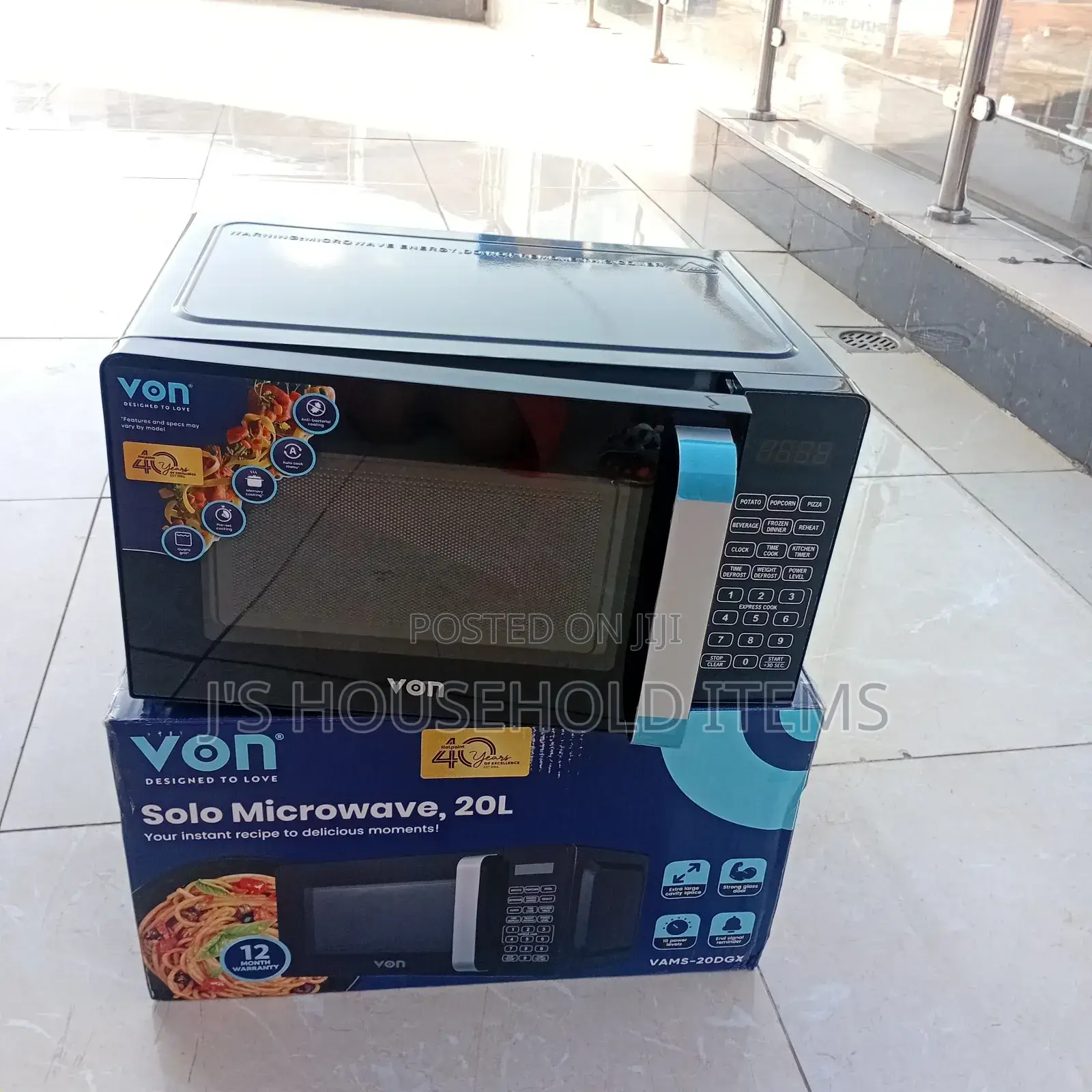 Von 20l Digital Microwave