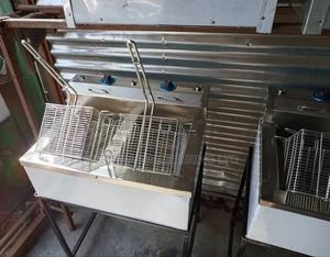 Juakali Stainless Steel Double Fryer - thumbnail 2