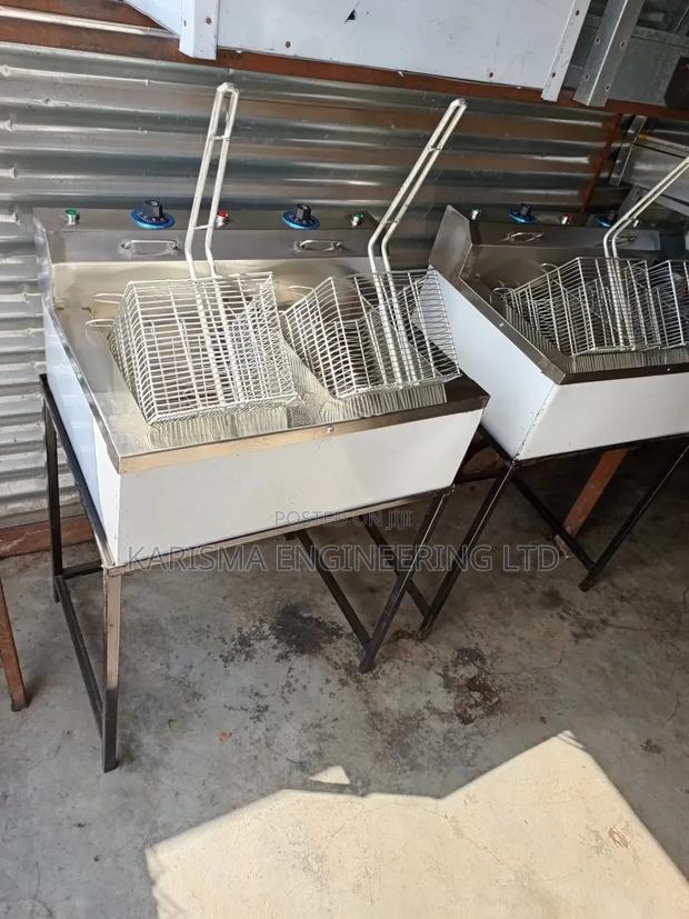 Juakali Double Chips Fryer - main view