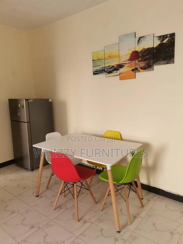 Wooden Dining Table/Eames Dining Set - main view