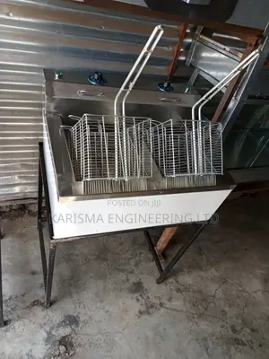 Deep Fryer. Juakali Stainless Steel.