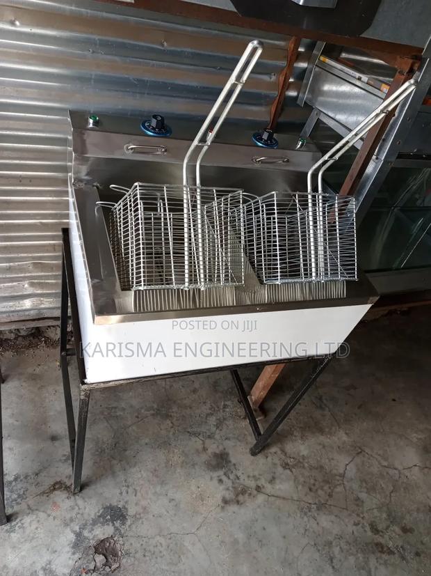 Deep Fryer. Juakali Stainless Steel.