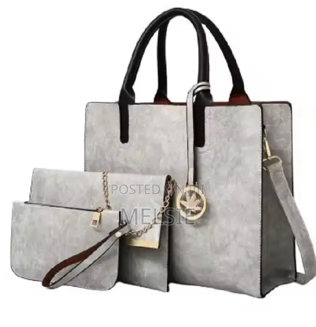Custom Women Crocodile Pattern Purse and Handbags Set Ladies