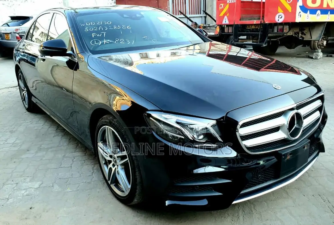 Mercedes-Benz E350e 2018 Black