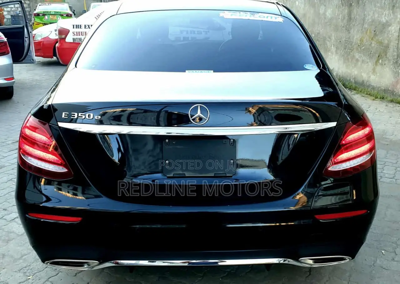 Mercedes-Benz E350e 2018 Black