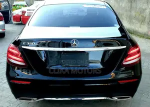 Mercedes-Benz E350e 2018 Black