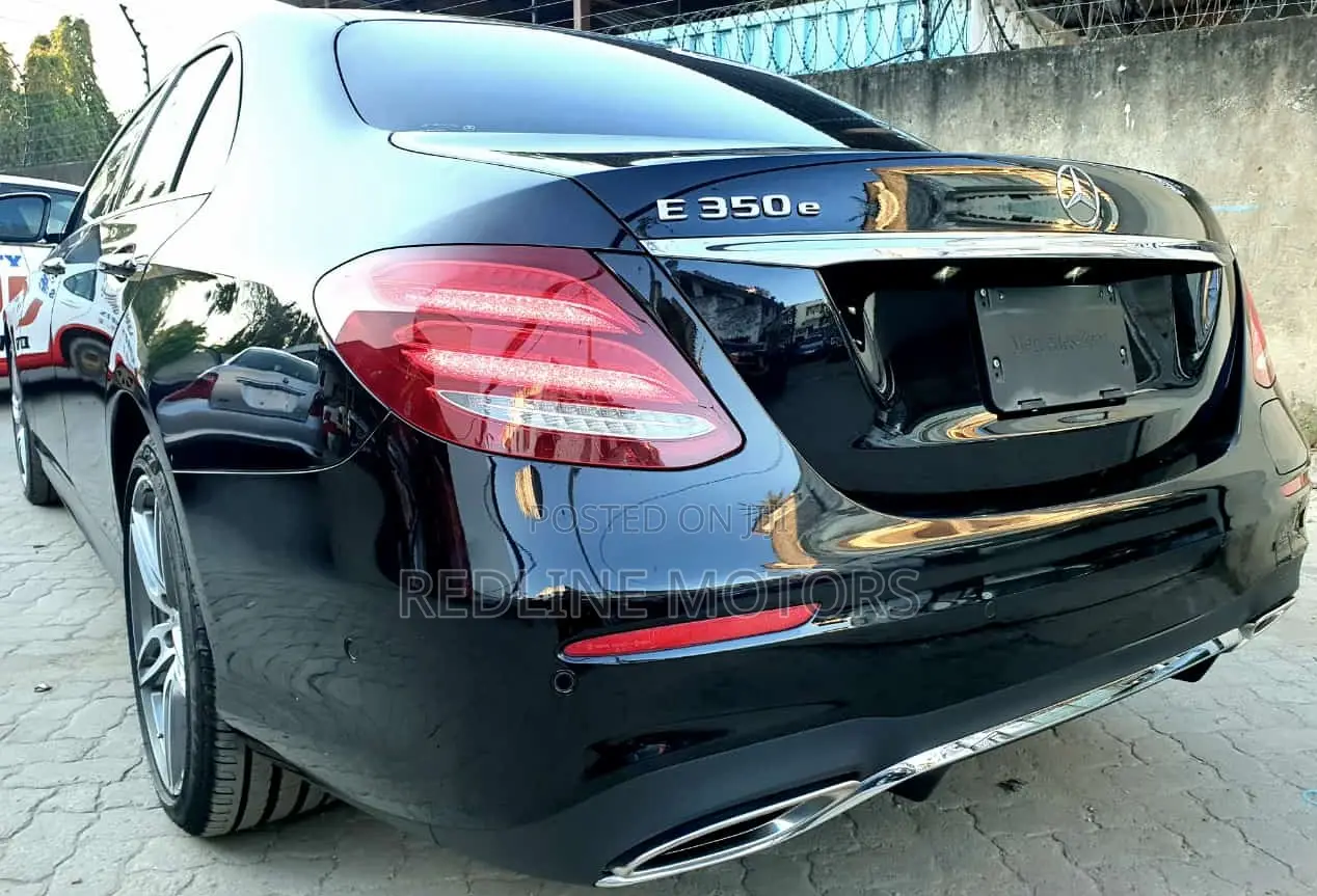 Mercedes-Benz E350e 2018 Black